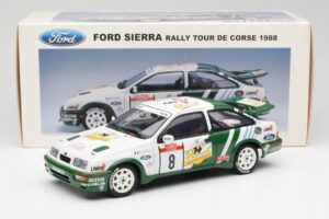 Ford Sierra RS Cosworth #8 D. Auriol / B. Occelli Rally Tour de Corse 1988 AUTOart 1:18 88812 Kovina – slika 8 od 8