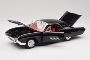 Ford Thunderbird Črna Anson 1:18 30344 Kovina – slika 2 od 8