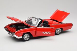 Ford Thunderbird Kabriolet Rdeča Anson 1:18 30334 Kovina – slika 2 od 8