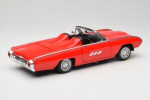 Ford Thunderbird Kabriolet Rdeča Anson 1:18 30334 Kovina – slika 3 od 8