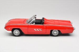Ford Thunderbird Kabriolet Rdeča Anson 1:18 30334 Kovina – slika 4 od 8