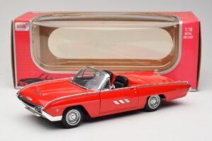 Ford Thunderbird Kabriolet Rdeča Anson 1:18 30334 Kovina – slika 8 od 8