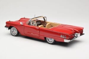 Ford Thunderbird Kabriolet Rdeč Sun Star 1:18 4311 Kovina – slika 7 od 8