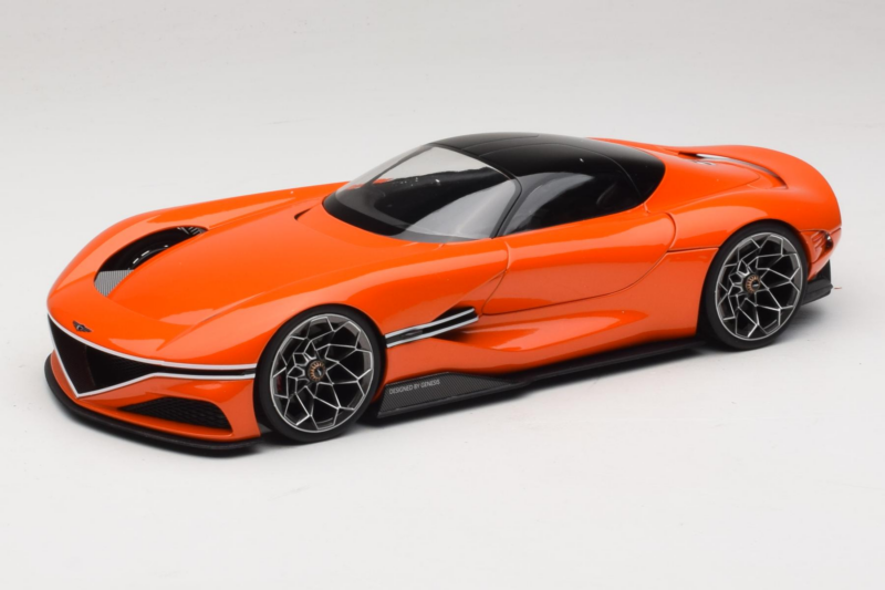 Genesis X Gran Berlinetta VGT Orange Magma Norev 1:18 188032 Kovina
