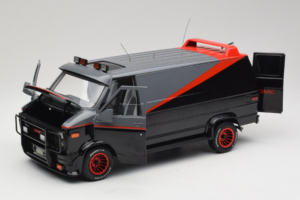 GMC Vandura A-Team Van Hot Wheels 1:18 V7439 Kovina – slika 2 od 8