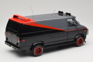 GMC Vandura A-Team Van Hot Wheels 1:18 V7439 Kovina – slika 3 od 8