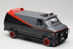 GMC Vandura A-Team Van Hot Wheels 1:18 V7439 Kovina – slika 6 od 8
