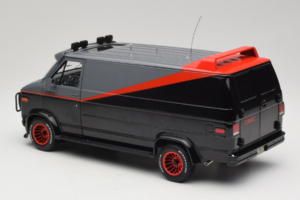 GMC Vandura A-Team Van Hot Wheels 1:18 V7439 Kovina – slika 7 od 8