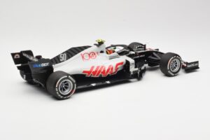 Haas VF-20 #50 M. Schumacher FP1 Abu Dhabi GP 2020 Minichamps 1:18 110201750 Kovina – slika 2 od 6