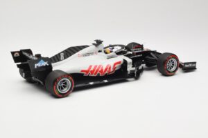 Haas VF-20 #8 R. Grosjean Bahrain GP 2020 Minichamps 1:18 110201508 Kovina – slika 2 od 6