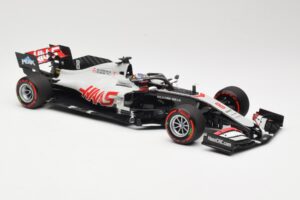 Haas VF-20 #8 R. Grosjean Bahrain GP 2020 Minichamps 1:18 110201508 Kovina – slika 4 od 6