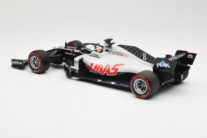 Haas VF-20 #8 R. Grosjean Bahrain GP 2020 Minichamps 1:18 110201508 Kovina – slika 5 od 6