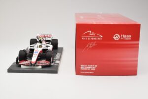 Haas VF-22 #47 M. Schumacher Bahrain GP 2022 Minichamps 1:18 117220147 Kovina – slika 6 od 6