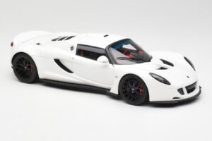 Hennessey Venom GT Bel AUTOart 1:18 75404 Kovina – slika 6 od 8