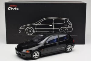 Honda Civic SiR II EG6 VTEC Črn LCD 1:18 LCD18018-BL Kovina – slika 9 od 9