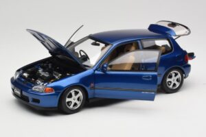 Honda Civic SiR II EG6 VTEC Moder LCD 1:18 LCD18018-BU Kovina – slika 2 od 9