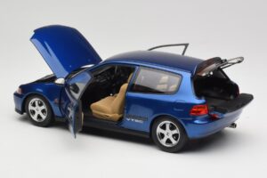 Honda Civic SiR II EG6 VTEC Moder LCD 1:18 LCD18018-BU Kovina – slika 5 od 9