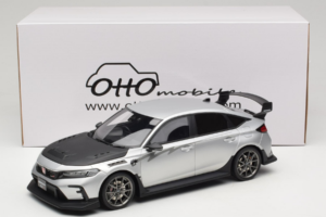 Honda Civic Type R FL5 Mugen Matte Silver Otto 1:18 OT1133 Smola – slika 6 od 6