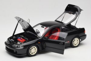 Honda Integra Type R DC2 Pre-Facelift Flamenco Black Pearl MotorHelix 1:18 M85203 Kovina – slika 2 od 8