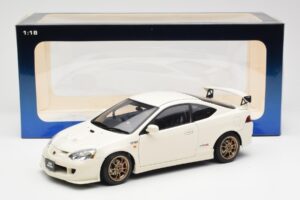 Honda Integra DC5 Type R Mugen Bel AUTOart 1:18 73251 Kovina – slika 8 od 8