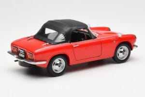 Honda S800 Roadster Rdeč AUTOart 1:18 73276 Kovina – slika 3 od 8