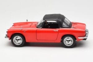 Honda S800 Roadster Rdeč AUTOart 1:18 73276 Kovina – slika 4 od 8