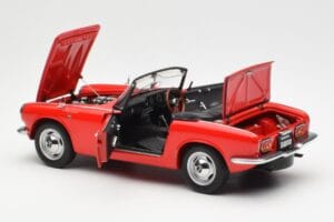 Honda S800 Roadster Rdeč AUTOart 1:18 73276 Kovina – slika 5 od 8