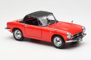 Honda S800 Roadster Rdeč AUTOart 1:18 73276 Kovina – slika 6 od 8