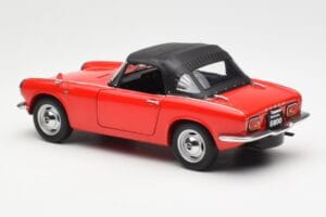 Honda S800 Roadster Rdeč AUTOart 1:18 73276 Kovina – slika 7 od 8