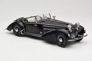 Horch 855 Roadster Črn Sun Star 1:18 2401 Kovina – slika 6 od 8