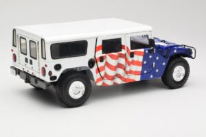 Hummer H1 AM General Gore-Lieberman Humvee America Exoto 1:18 01807 Kovina – slika 3 od 8