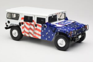 Hummer H1 AM General Gore-Lieberman Humvee America Exoto 1:18 01807 Kovina – slika 6 od 8
