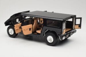 Hummer H1 Hard Top Črn Exoto 1:18 01803 Kovina – slika 5 od 8