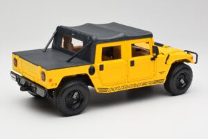 Hummer H1 Soft Top Rumen Maisto 1:18 56041 Kovina – slika 3 od 8
