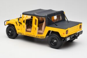 Hummer H1 Soft Top Rumen Maisto 1:18 56041 Kovina – slika 5 od 8