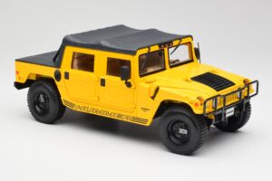 Hummer H1 Soft Top Rumen Maisto 1:18 56041 Kovina – slika 6 od 8