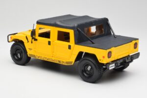 Hummer H1 Soft Top Rumen Maisto 1:18 56041 Kovina – slika 7 od 8