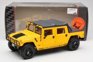 Hummer H1 Soft Top Rumen Maisto 1:18 56041 Kovina – slika 8 od 8