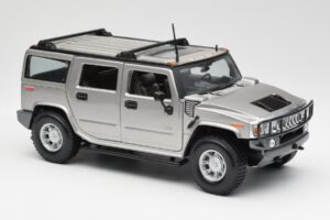 Hummer H2 Srebrna Maisto 1:18 7449569 Kovina – slika 6 od 8