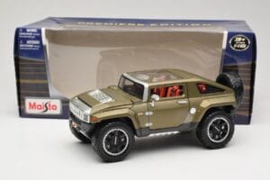 Hummer HX Concept Zelen Maisto 1:18 36171 Kovina – slika 8 od 8