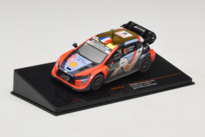 Hyundai i20 N Rally1 #16 A. Fourmaux / A. Coria Rally Monte Carlo 2025 IXO 1:43 RAM973A Kovina – slika 2 od 5