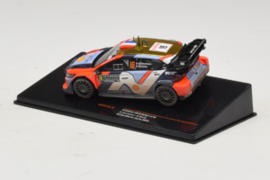 Hyundai i20 N Rally1 #16 A. Fourmaux / A. Coria Rally Monte Carlo 2025 IXO 1:43 RAM973A Kovina – slika 3 od 5