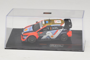 Hyundai i20 N Rally1 #8 O. Tanak / M. Jarveoja Rally Monte Carlo 2025 IXO 1:43 RAM973B Kovina – slika 4 od 5