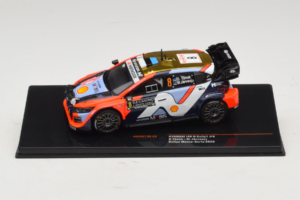 Hyundai i20 N Rally1 #8 O. Tanak / M. Jarveoja Rally Monte Carlo 2025 IXO 1:43 RAM973B Kovina