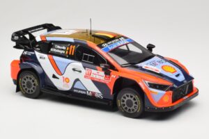 Hyundai i20 N Rally1 #11 Hyundai Shell Mobis WRT T. Neuville / M. Wydaeghe Rally Poland 2024 IXO 1:18 18RMC214 Kovina – slika 3 od 6