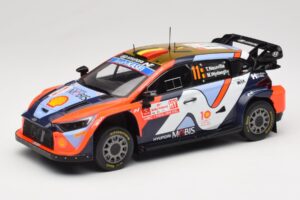 Hyundai i20 N Rally1 #11 Hyundai Shell Mobis WRT T. Neuville / M. Wydaeghe Rally Poland 2024 IXO 1:18 18RMC214 Kovina