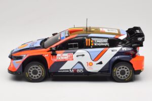 Hyundai i20 N Rally1 #11 Hyundai Shell Mobis WRT T. Neuville / M. Wydaeghe Rally Poland 2024 IXO 1:18 18RMC214 Kovina – slika 5 od 6