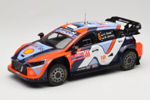 Hyundai i20 N Rally1 #8 Hyundai Shell Mobis WRT O. Tanak / M. Jarveoja Rally Chile 2024 IXO 1:18 18RMC223 Kovina
