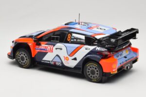 Hyundai i20 N Rally1 #8 Hyundai Shell Mobis WRT O. Tanak / M. Jarveoja Rally Chile 2024 IXO 1:18 18RMC223 Kovina – slika 5 od 6
