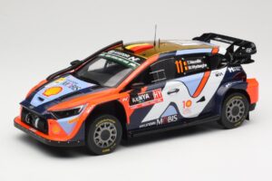 Hyundai i20 N Rally1 WRC Hybrid #11 T. Neuville / M. Wydaeghe Safari Rally Kenya 2024 IXO 1:18 18RMC208 Kovina